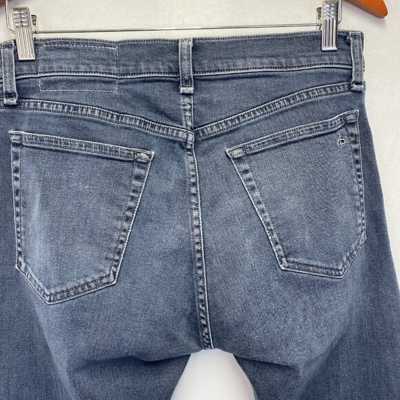 Rag & Bone New York Fit 2 Slim Leg Button Fly Denim Jeans Men Sz 30 Washed Black - Picture 12 of 16